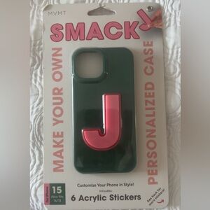 MVMT Personalized Phone Case with Pink Letter